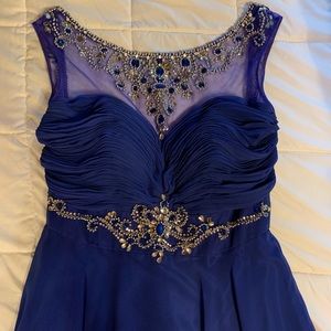 Royal Blue Formal Gown